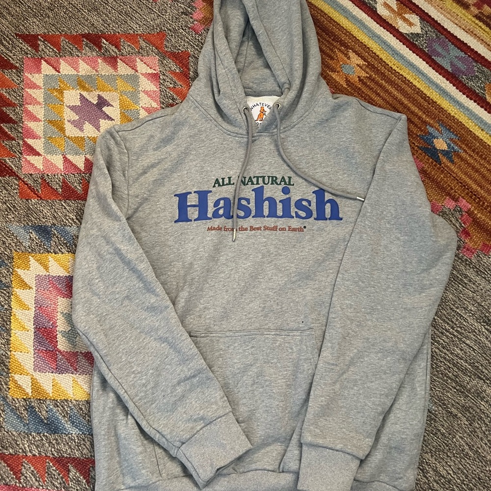 FLASH SALE!!GZ1 Whatever Forever All Natural Hashish pullover hoodie